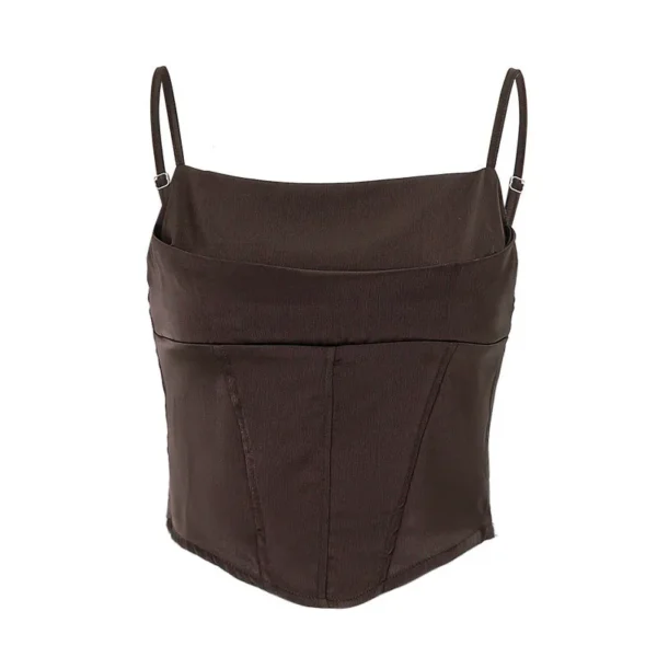 Lace-Up Backless Spaghetti Strap Crop Top – Elegant Summer Vibes - Image 6